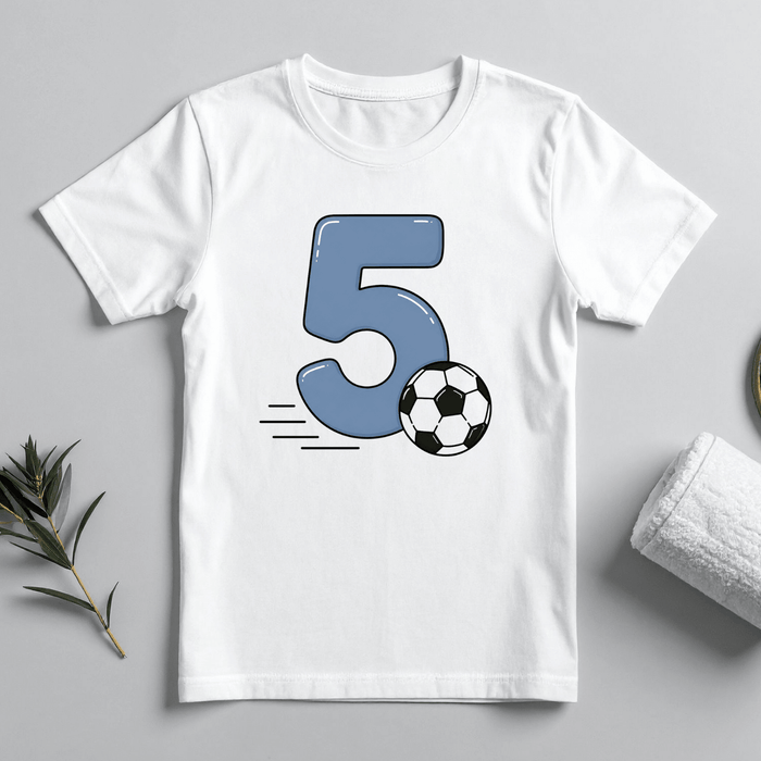 Football Fun - Tshirt 05 - Märchen Mode aus Bio-Baumwolle personalisierte geschenke Babyset & Bodys mit spruch & Geschenkideen für Neugeborene & 0–24 Monate & und perfekt als Geschenk zur Geburt