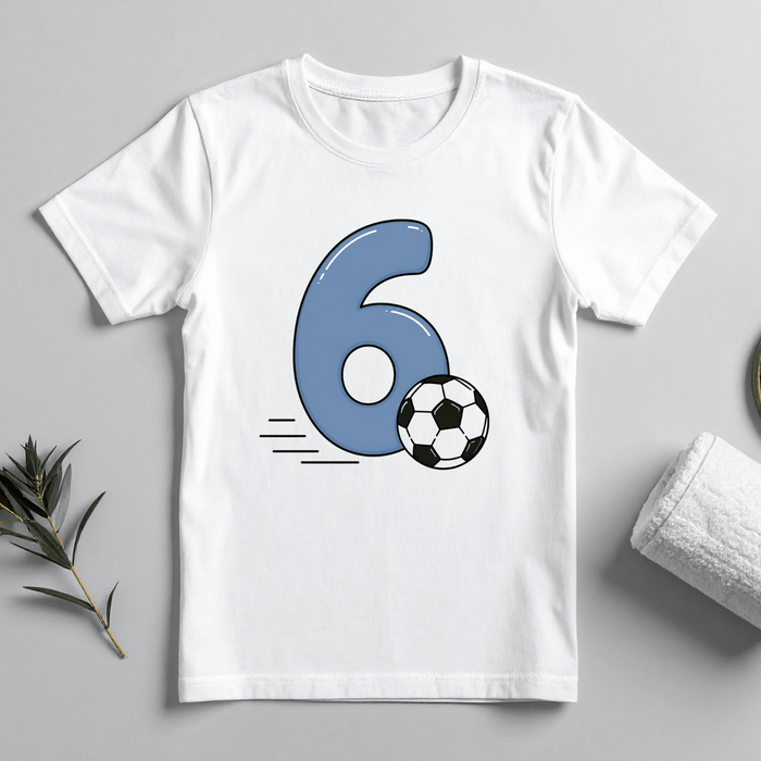 Football Fun - Tshirt 06 - Märchen Mode aus Bio-Baumwolle personalisierte geschenke Babyset & Bodys mit spruch & Geschenkideen für Neugeborene & 0–24 Monate & und perfekt als Geschenk zur Geburt