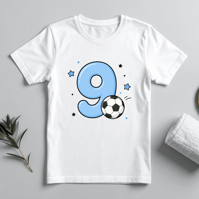 Football Fun - Tshirt 09 - Märchen Mode aus Bio-Baumwolle personalisierte geschenke Babyset & Bodys mit spruch & Geschenkideen für Neugeborene & 0–24 Monate & und perfekt als Geschenk zur Geburt