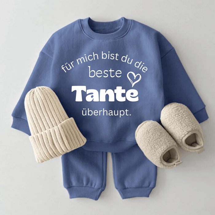 Für mich bist du die Tante beste überhaupt. - Märchen Mode aus Bio - Baumwolle personalisierte geschenke Babyset & Bodys mit spruch & Geschenkideen für Neugeborene & 0–24 Monate & und perfekt als Geschenk zur Geburt
