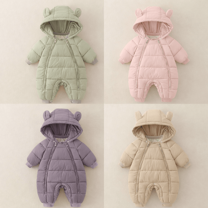 Gefütterter Baby - Overall mit Doppelreißverschluss - Märchen Mode aus Bio - Baumwolle personalisierte geschenke Babyset & Bodys mit spruch & Geschenkideen für Neugeborene & 0–24 Monate & und perfekt als Geschenk zur Geburt