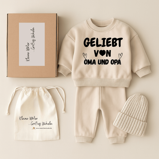 GELIEBT VON OMA UND OPA - Geschenkbox