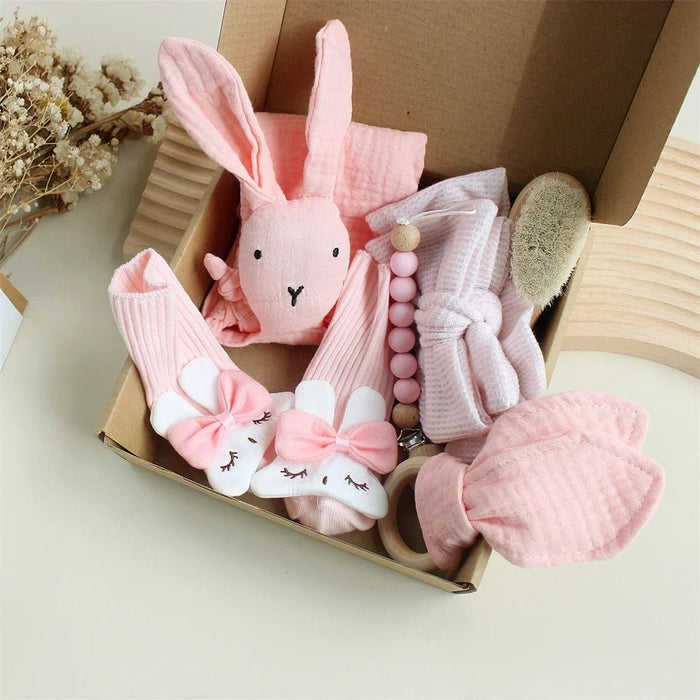 Geschenkbox 6 - teilig - Märchen Mode aus Bio - Baumwolle personalisierte geschenke Babyset & Bodys mit spruch & Geschenkideen für Neugeborene & 0–24 Monate & und perfekt als Geschenk zur Geburt