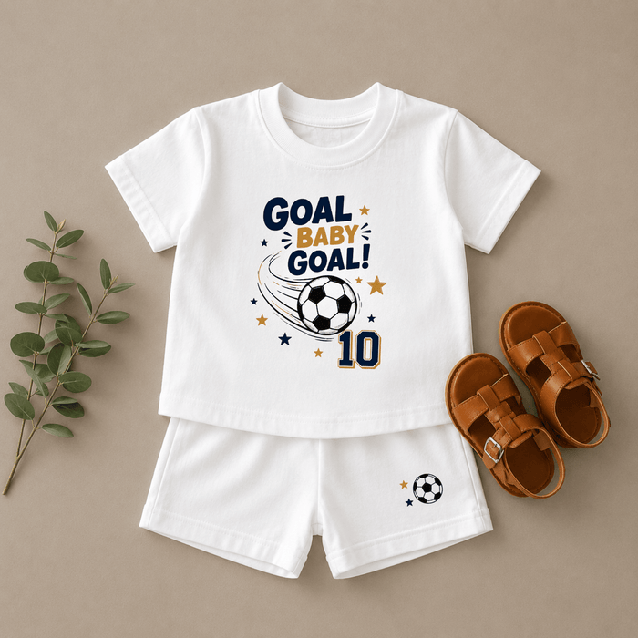 Goal Baby Goal - Märchen Mode aus Bio - Baumwolle personalisierte geschenke Babyset & Bodys mit spruch & Geschenkideen für Neugeborene & 0–24 Monate & und perfekt als Geschenk zur Geburt