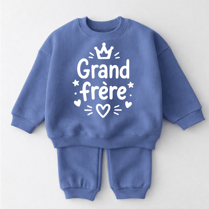Grand frére - Märchen Mode aus Bio-Baumwolle personalisierte geschenke Babyset & Bodys mit spruch & Geschenkideen für Neugeborene & 0–24 Monate & und perfekt als Geschenk zur Geburt