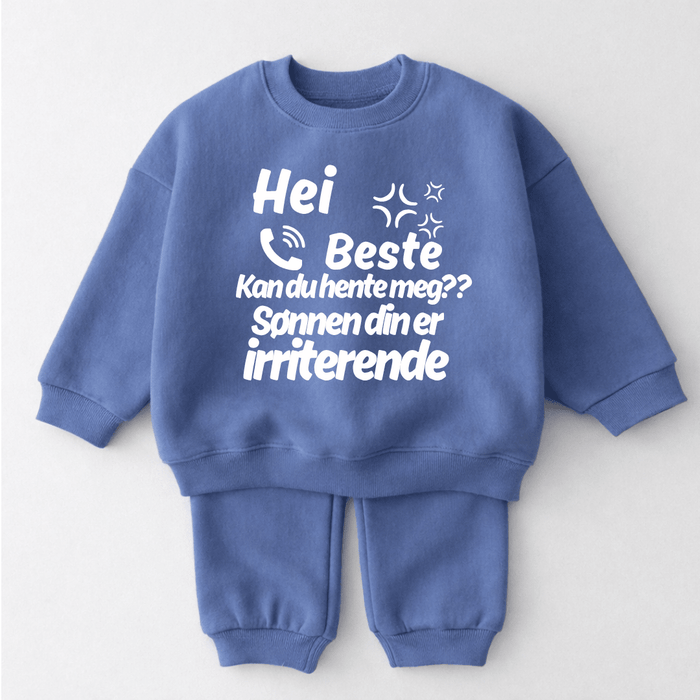 Hei Beste Kan du hente meg?? Sønnen din er irriterende - Märchen Mode aus Bio-Baumwolle personalisierte geschenke Babyset & Bodys mit spruch & Geschenkideen für Neugeborene & 0–24 Monate & und perfekt als Geschenk zur Geburt