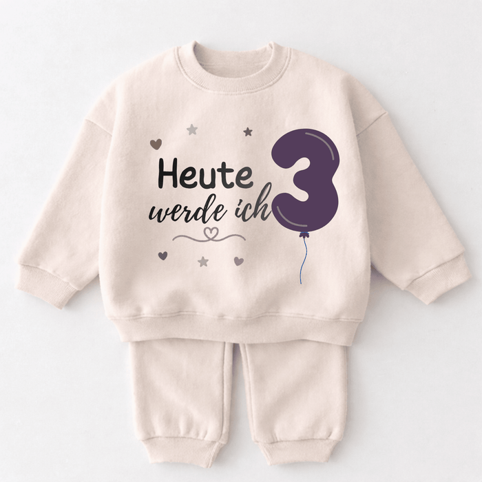 Heute werde ich 3 - Märchen Mode aus Bio-Baumwolle personalisierte geschenke Babyset & Bodys mit spruch & Geschenkideen für Neugeborene & 0–24 Monate & und perfekt als Geschenk zur Geburt