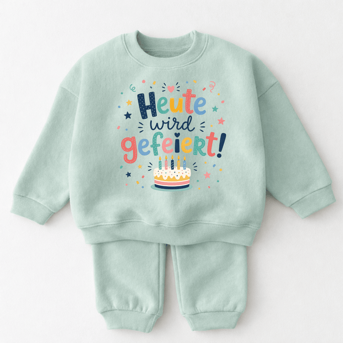 Heute wird gefeiert! - Märchen Mode aus Bio-Baumwolle personalisierte geschenke Babyset & Bodys mit spruch & Geschenkideen für Neugeborene & 0–24 Monate & und perfekt als Geschenk zur Geburt