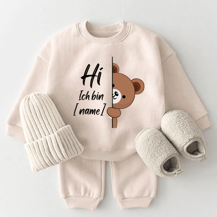 Hi ich bin [Name] - Märchen Mode aus Bio - Baumwolle personalisierte geschenke Babyset & Bodys mit spruch & Geschenkideen für Neugeborene & 0–24 Monate & und perfekt als Geschenk zur Geburt
