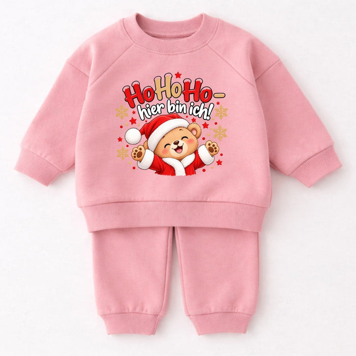 Ho Ho Ho – hier bin ich - Märchen Mode aus Bio-Baumwolle personalisierte geschenke Babyset & Bodys mit spruch & Geschenkideen für Neugeborene & 0–24 Monate & und perfekt als Geschenk zur Geburt
