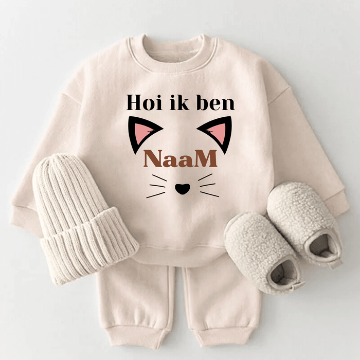 Hoi, ik ben NAAM - Märchen Mode aus Bio - Baumwolle personalisierte geschenke Babyset & Bodys mit spruch & Geschenkideen für Neugeborene & 0–24 Monate & und perfekt als Geschenk zur Geburt