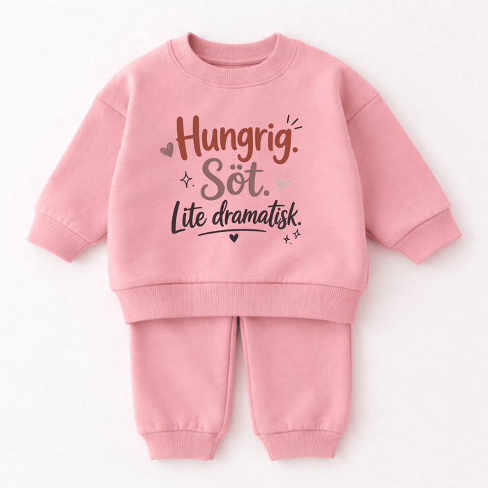 Hungrig Söt Lite dramatisk - Märchen Mode aus Bio-Baumwolle personalisierte geschenke Babyset & Bodys mit spruch & Geschenkideen für Neugeborene & 0–24 Monate & und perfekt als Geschenk zur Geburt