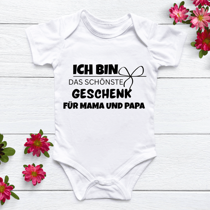 ich bin das schönste Geschenk für Mama und Papa Body - Märchen Mode - 