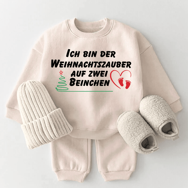 Ich bin der Weihnachtszauber auf zwei Beinchen - Märchen Mode aus Bio - Baumwolle personalisierte geschenke Baby Outfit, Strampler & Geschenkideen für Neugeborene & 0–24 Monate & und perfekt als Geschenk zur Geburt product_