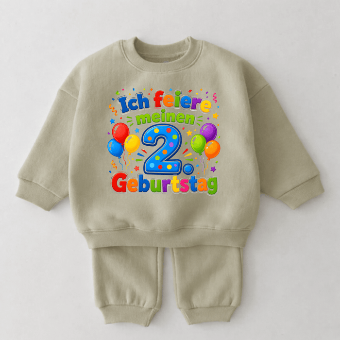 Ich feiere meinen 2. Geburtstag - Märchen Mode aus Bio-Baumwolle personalisierte geschenke Babyset & Bodys mit spruch & Geschenkideen für Neugeborene & 0–24 Monate & und perfekt als Geschenk zur Geburt
