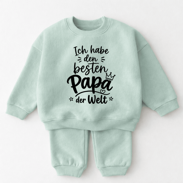 Ich habe den besten Papa der Welt - Märchen Mode aus Bio-Baumwolle personalisierte geschenke Babyset & Bodys mit spruch & Geschenkideen für Neugeborene & 0–24 Monate & und perfekt als Geschenk zur Geburt