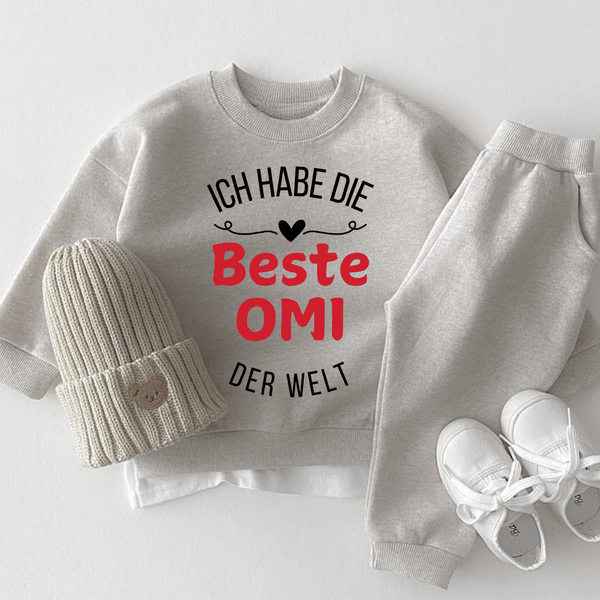 Ich habe die Beste OMI der Welt - Märchen Mode aus Bio - Baumwolle personalisierte geschenke Baby Outfit, Strampler & Geschenkideen für Neugeborene & 0–24 Monate & und perfekt als Geschenk zur Geburt product_