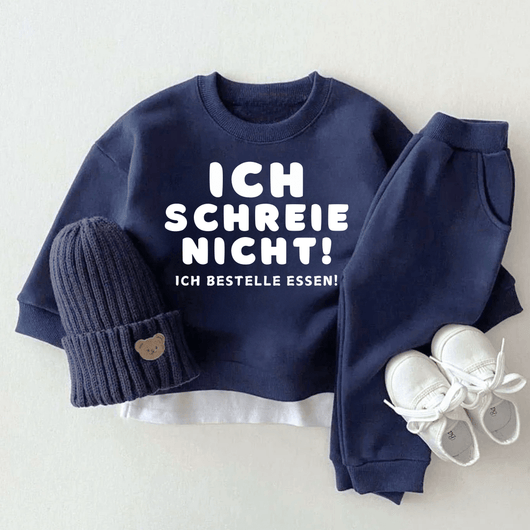 Ich schreie nicht!  Ich bestelle Essen!