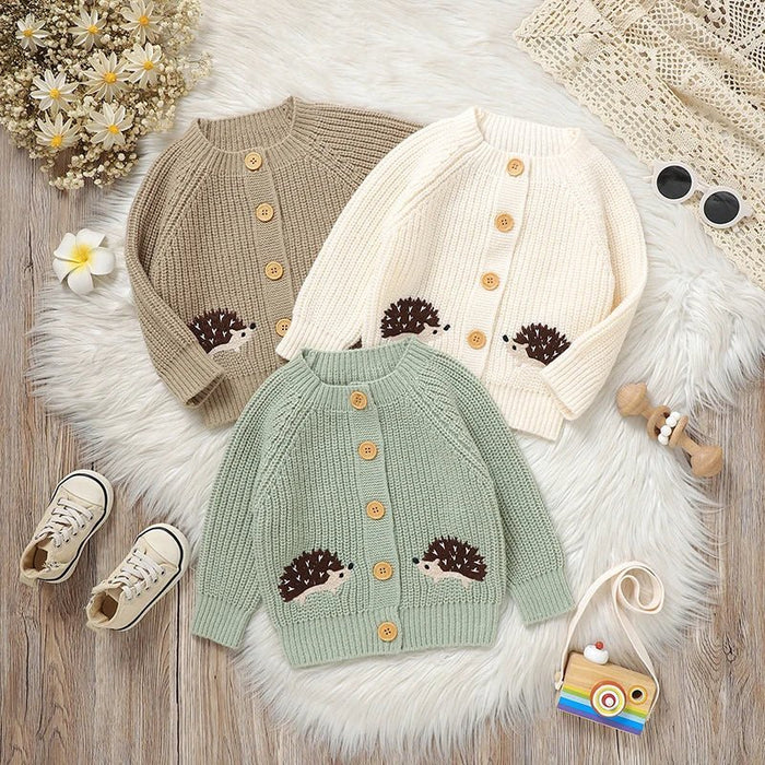 Igeltraum Cardigan - Märchen Mode aus Bio - Baumwolle personalisierte geschenke Babyset & Bodys mit spruch & Geschenkideen für Neugeborene & 0–24 Monate & und perfekt als Geschenk zur Geburt