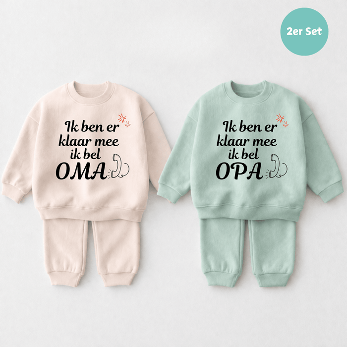 ik bel 2er set - Märchen Mode aus Bio - Baumwolle personalisierte geschenke Babyset & Bodys mit spruch & Geschenkideen für Neugeborene & 0–24 Monate & und perfekt als Geschenk zur Geburt