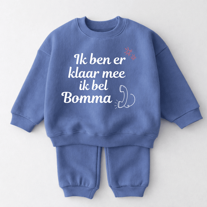 Ik ben er ik bel Bomma(gepersonaliseerd) klaar mee - Märchen Mode aus Bio - Baumwolle personalisierte geschenke Babyset & Bodys mit spruch & Geschenkideen für Neugeborene & 0–24 Monate & und perfekt als Geschenk zur Geburt