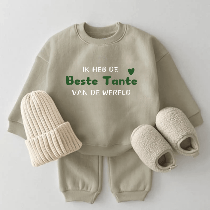 Ik heb de beste Tante - Märchen Mode aus Bio - Baumwolle personalisierte geschenke Babyset & Bodys mit spruch & Geschenkideen für Neugeborene & 0–24 Monate & und perfekt als Geschenk zur Geburt