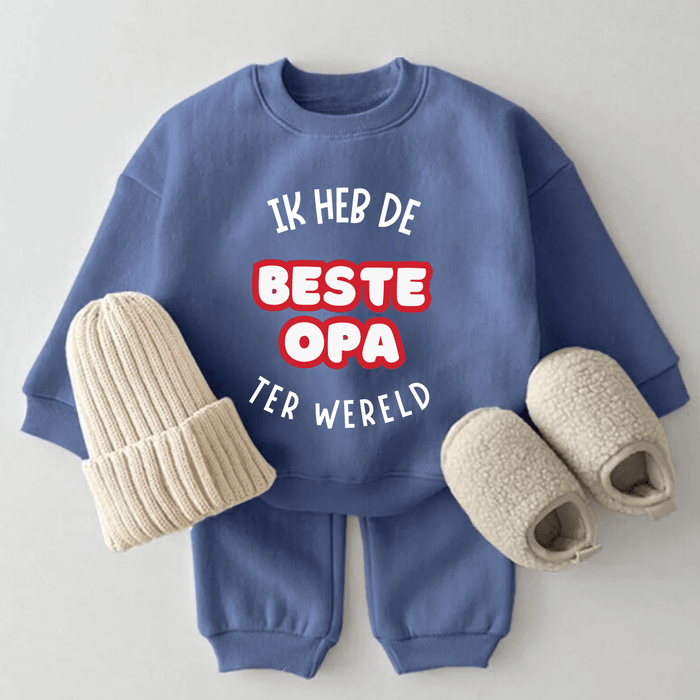 ik heb de besten Opa ter wereld - Märchen Mode aus Bio - Baumwolle personalisierte geschenke Babyset & Bodys mit spruch & Geschenkideen für Neugeborene & 0–24 Monate & und perfekt als Geschenk zur Geburt