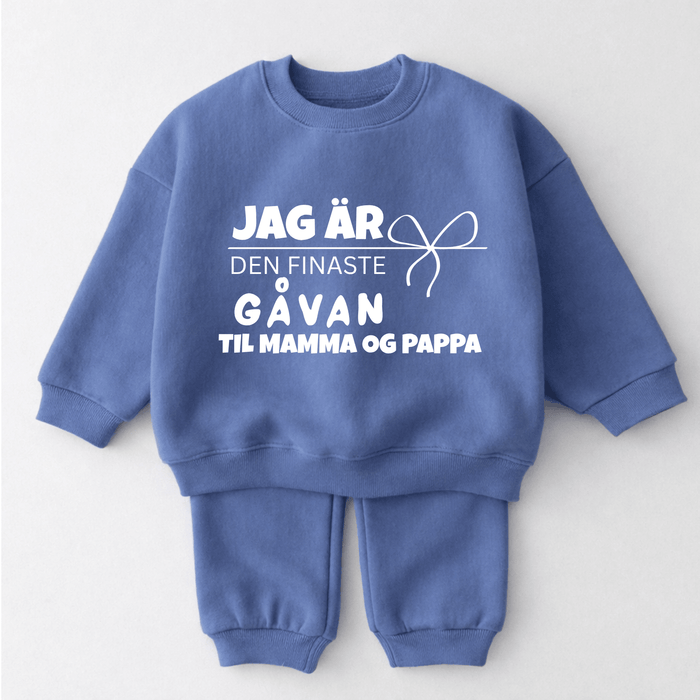 Jag är den finaste gåvan til MamMa og PapPa - Märchen Mode aus Bio-Baumwolle personalisierte geschenke Babyset & Bodys mit spruch & Geschenkideen für Neugeborene & 0–24 Monate & und perfekt als Geschenk zur Geburt