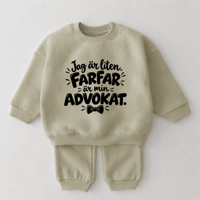 Jag är liten. Farfar är min advokat. - Märchen Mode aus Bio-Baumwolle personalisierte geschenke Babyset & Bodys mit spruch & Geschenkideen für Neugeborene & 0–24 Monate & und perfekt als Geschenk zur Geburt