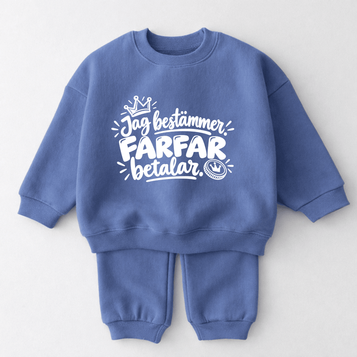 Jag bestämmer. Farfar betalar. - Märchen Mode aus Bio-Baumwolle personalisierte geschenke Babyset & Bodys mit spruch & Geschenkideen für Neugeborene & 0–24 Monate & und perfekt als Geschenk zur Geburt