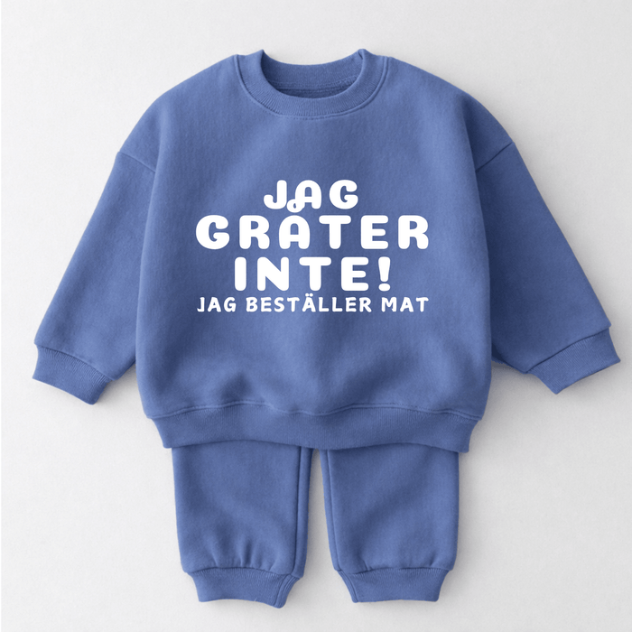 Jag gråter inte! Jag beställer mat - Märchen Mode aus Bio-Baumwolle personalisierte geschenke Babyset & Bodys mit spruch & Geschenkideen für Neugeborene & 0–24 Monate & und perfekt als Geschenk zur Geburt