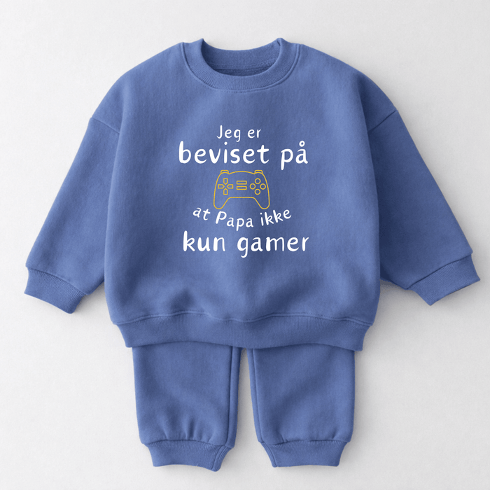 Jeg er beviset på at Papa ikke kun gamer - Märchen Mode aus Bio - Baumwolle personalisierte geschenke Babyset & Bodys mit spruch & Geschenkideen für Neugeborene & 0–24 Monate & und perfekt als Geschenk zur Geburt