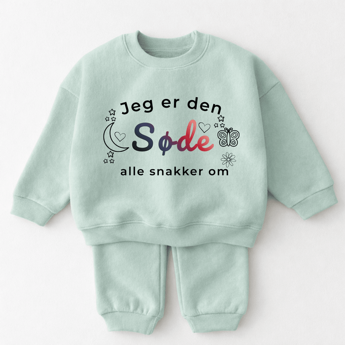 Jeg er den Søde alle snakker om - Märchen Mode aus Bio - Baumwolle personalisierte geschenke Babyset & Bodys mit spruch & Geschenkideen für Neugeborene & 0–24 Monate & und perfekt als Geschenk zur Geburt