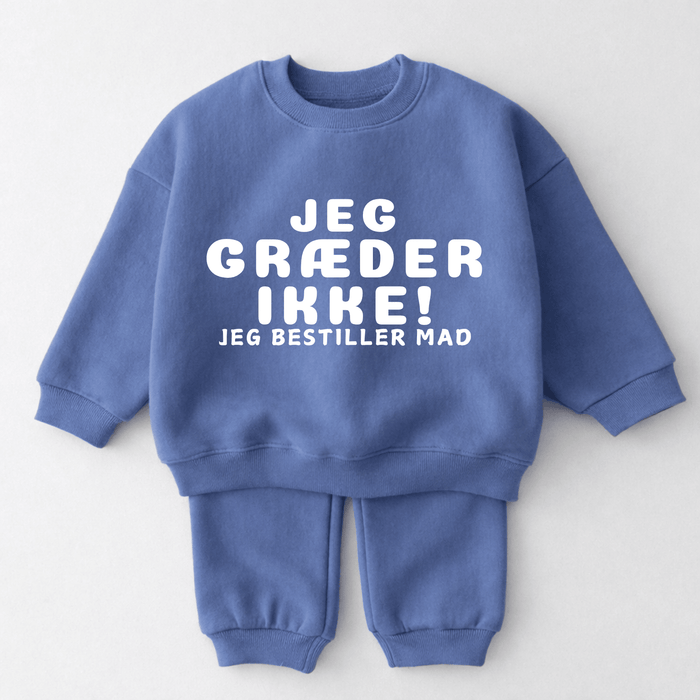 Jeg græder ikke Jeg bestiller mad ! - Märchen Mode aus Bio - Baumwolle personalisierte geschenke Babyset & Bodys mit spruch & Geschenkideen für Neugeborene & 0–24 Monate & und perfekt als Geschenk zur Geburt