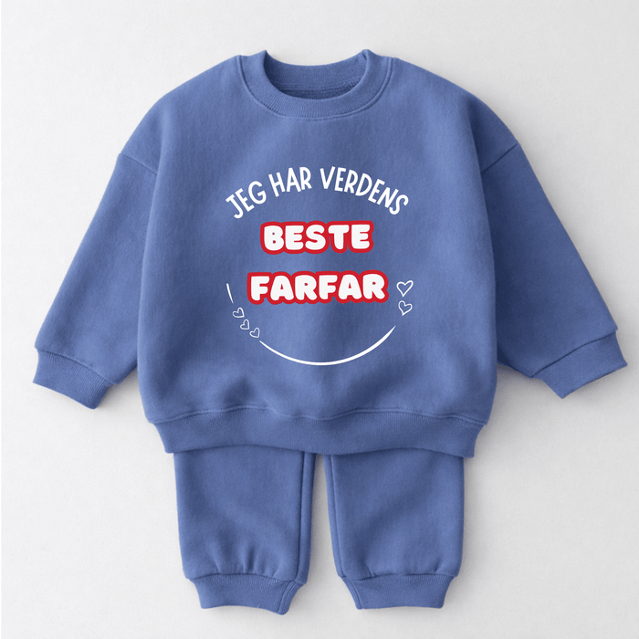 Jeg har verdens beste farfar - Märchen Mode aus Bio-Baumwolle personalisierte geschenke Babyset & Bodys mit spruch & Geschenkideen für Neugeborene & 0–24 Monate & und perfekt als Geschenk zur Geburt