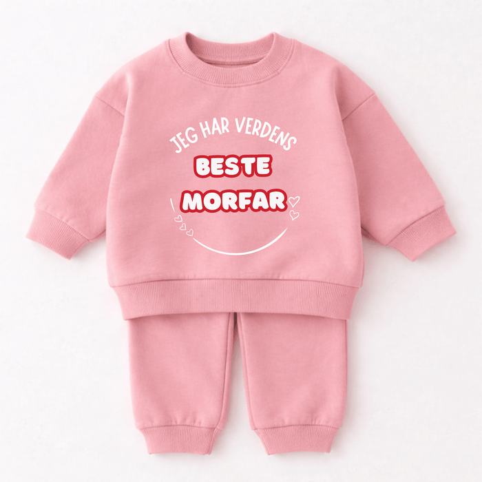 Jeg har verdens beste morfar - Märchen Mode aus Bio-Baumwolle personalisierte geschenke Babyset & Bodys mit spruch & Geschenkideen für Neugeborene & 0–24 Monate & und perfekt als Geschenk zur Geburt