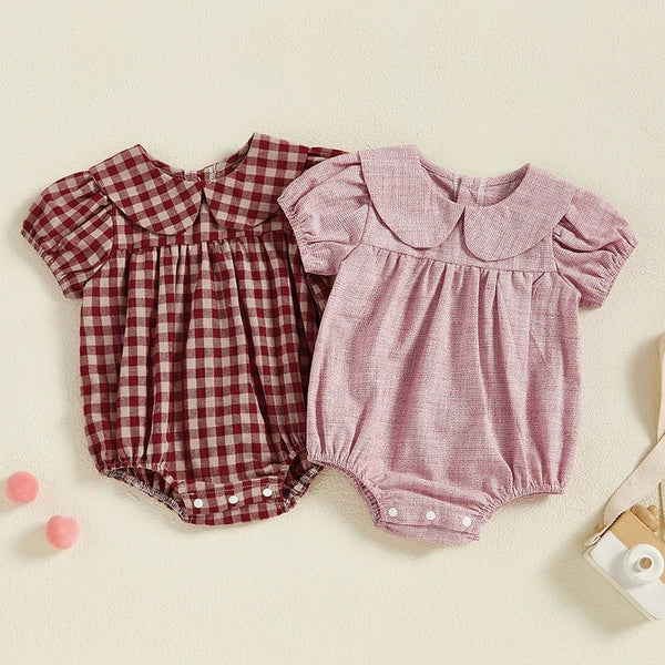 Karo - Mädchen Jumpsuit - Märchen Mode - 