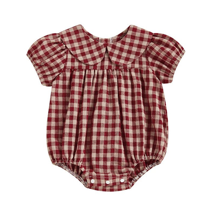 Karo - Mädchen Jumpsuit - Märchen Mode - 