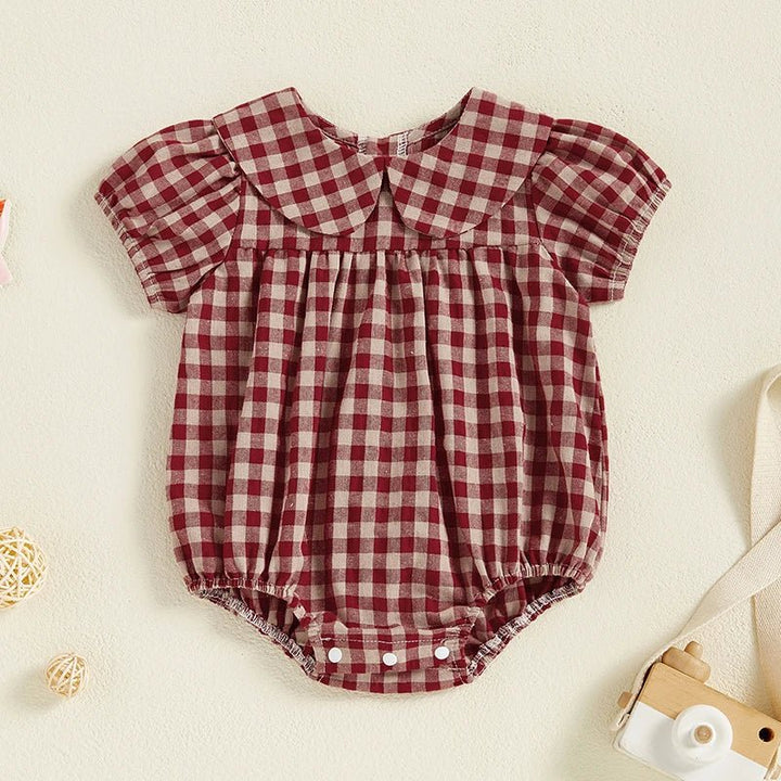 Karo - Mädchen Jumpsuit - Märchen Mode - 