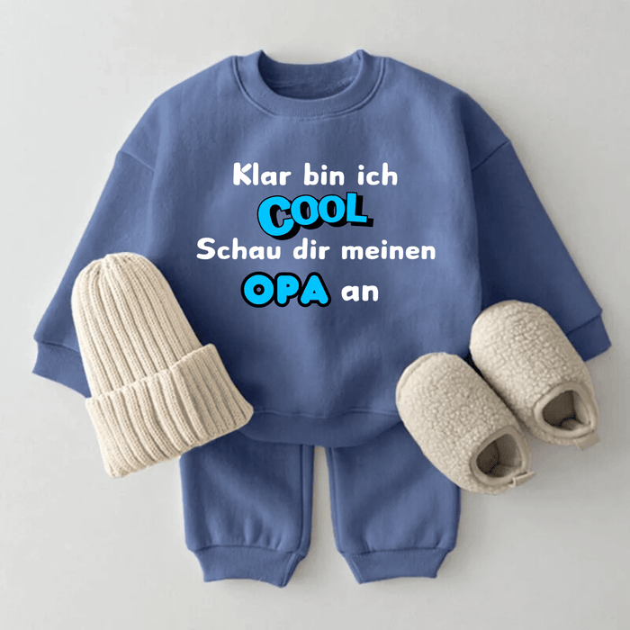 Klar bin ich cool - Märchen Mode aus Bio - Baumwolle personalisierte geschenke Babyset & Bodys mit spruch & Geschenkideen für Neugeborene & 0–24 Monate & und perfekt als Geschenk zur Geburt
