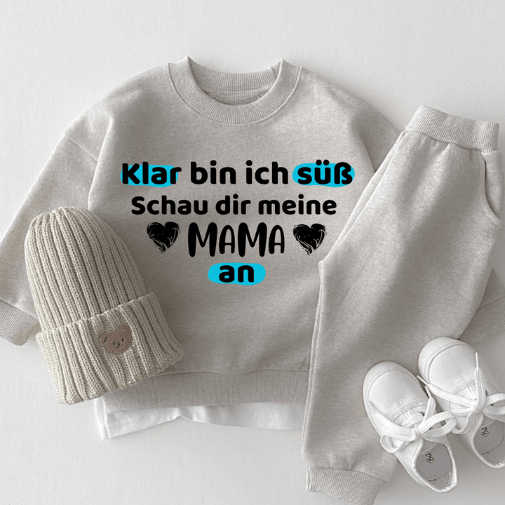 Klar bin ich süß Schau dir meine MAMA an - Märchen Mode - 