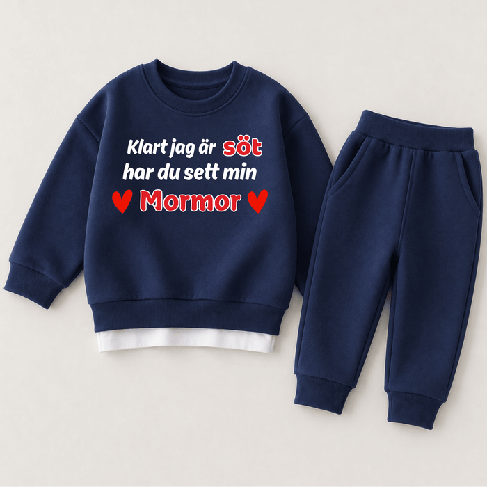 Klart jag är söt har du sett min Mormor - Märchen Mode aus Bio-Baumwolle personalisierte geschenke Babyset & Bodys mit spruch & Geschenkideen für Neugeborene & 0–24 Monate & und perfekt als Geschenk zur Geburt