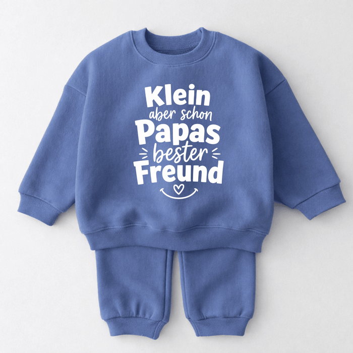 Klein aber schon Papas bester Freund - Märchen Mode aus Bio-Baumwolle personalisierte geschenke Babyset & Bodys mit spruch & Geschenkideen für Neugeborene & 0–24 Monate & und perfekt als Geschenk zur Geburt