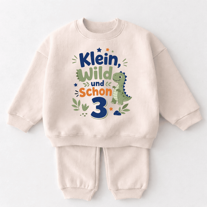 Klein wild und schon 3 - Märchen Mode aus Bio-Baumwolle personalisierte geschenke Babyset & Bodys mit spruch & Geschenkideen für Neugeborene & 0–24 Monate & und perfekt als Geschenk zur Geburt