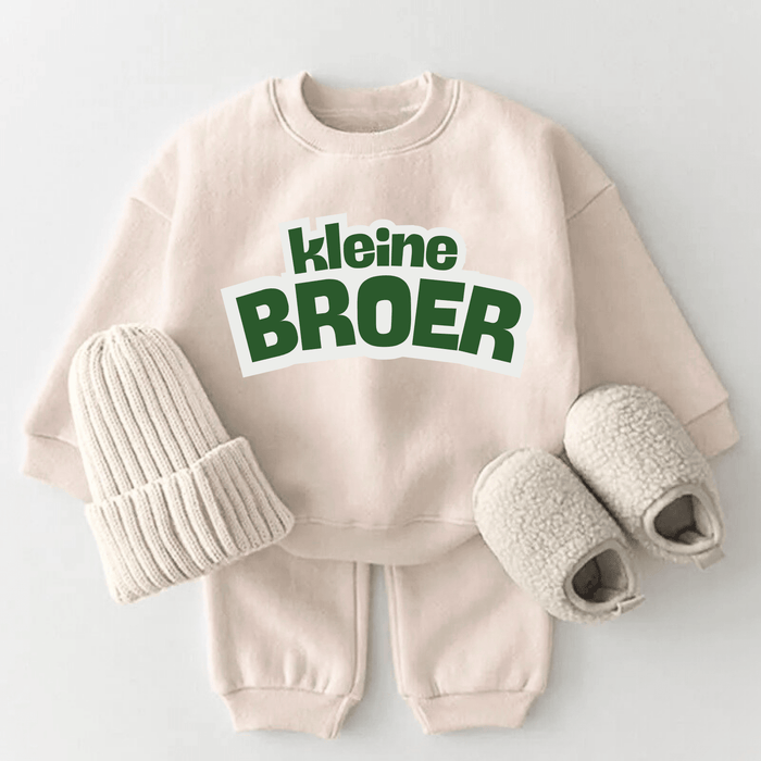 Kleine Broer - Märchen Mode aus Bio - Baumwolle personalisierte geschenke Babyset & Bodys mit spruch & Geschenkideen für Neugeborene & 0–24 Monate & und perfekt als Geschenk zur Geburt