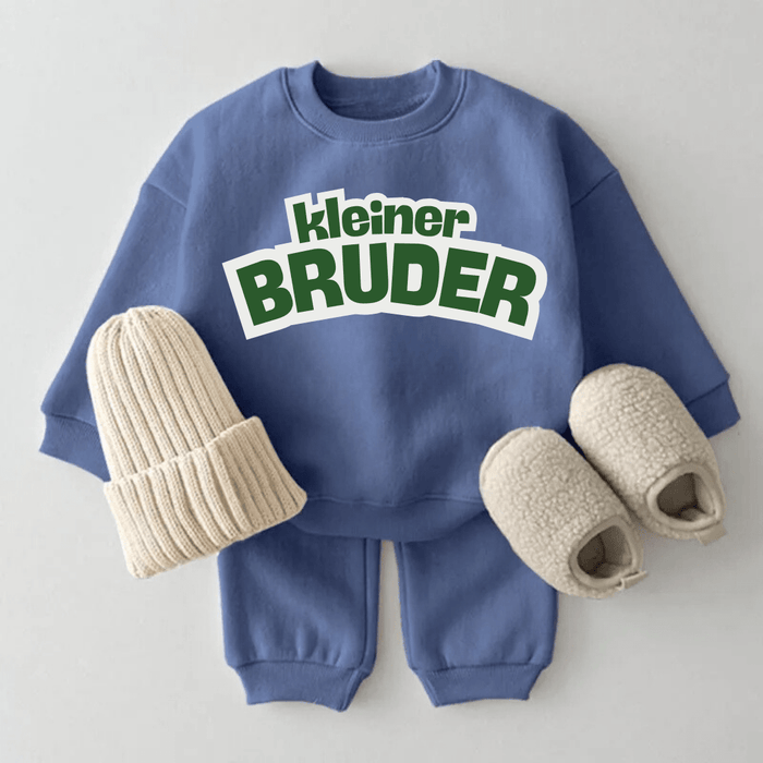 Kleiner Bruder - Märchen Mode aus Bio - Baumwolle personalisierte geschenke Babyset & Bodys mit spruch & Geschenkideen für Neugeborene & 0–24 Monate & und perfekt als Geschenk zur Geburt
