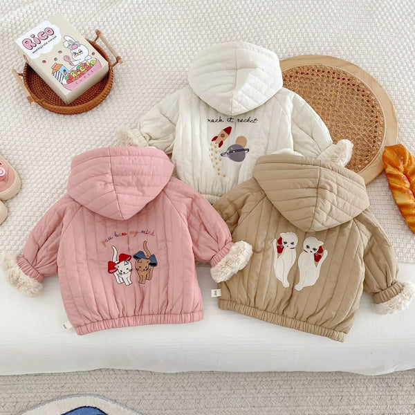 Kuschelkapuze - Jacke - Märchen Mode - 