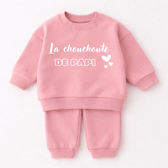 La chouchou de Papi - Märchen Mode aus Bio-Baumwolle personalisierte geschenke Babyset & Bodys mit spruch & Geschenkideen für Neugeborene & 0–24 Monate & und perfekt als Geschenk zur Geburt