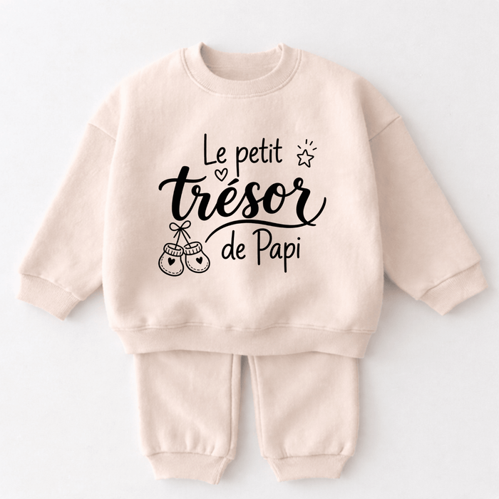 Le petit trésor de Papi - Märchen Mode aus Bio-Baumwolle personalisierte geschenke Babyset & Bodys mit spruch & Geschenkideen für Neugeborene & 0–24 Monate & und perfekt als Geschenk zur Geburt