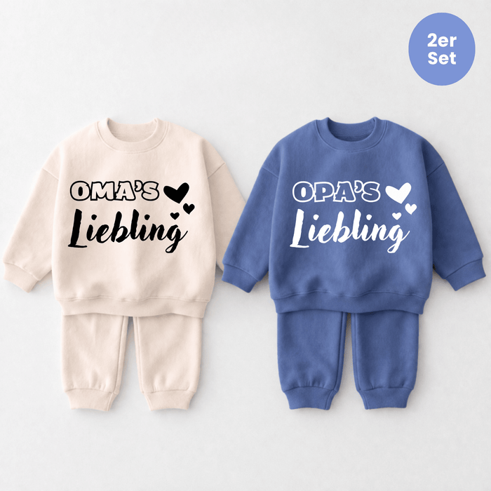 Lieblings 2er set - Märchen Mode aus Bio - Baumwolle personalisierte geschenke Babyset & Bodys mit spruch & Geschenkideen für Neugeborene & 0–24 Monate & und perfekt als Geschenk zur Geburt